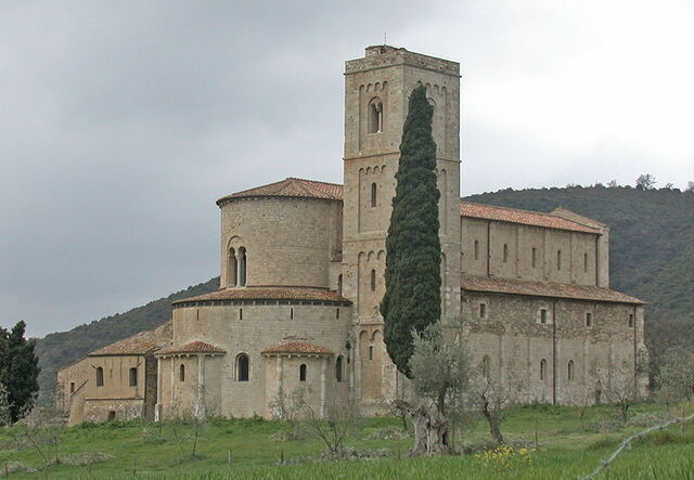 Sant'Antimo Abbey in Siena