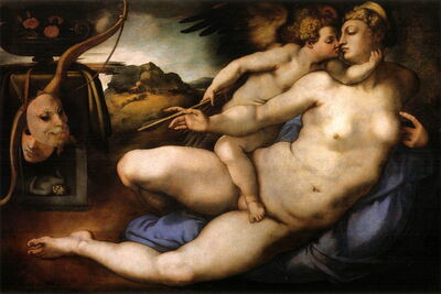 Venus and Cupid, Pontormo