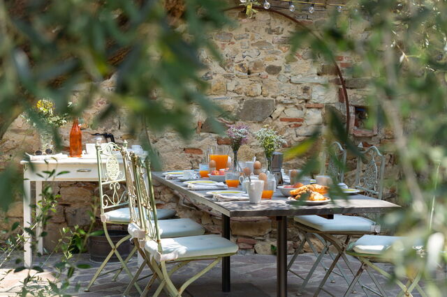 Villa Fracassini, al fresco