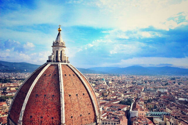 View of Florence with Duomo