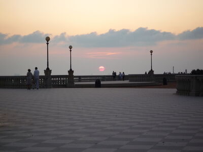 Terrazza Mascagni, sunset