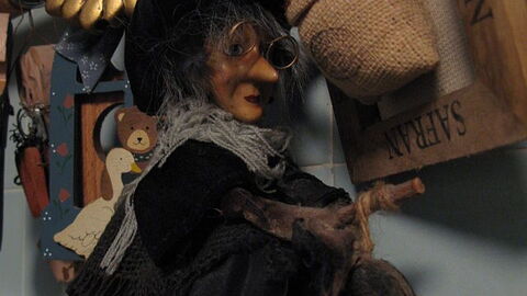 Puppet depicting La Befana