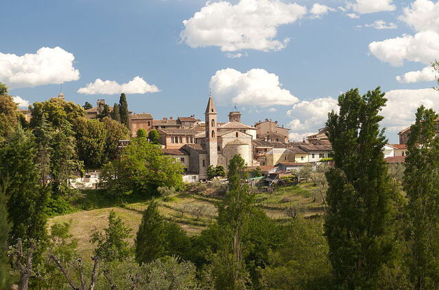 View of Castelnuovo Berardenga