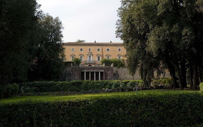 View of Villa Chigi Saracini