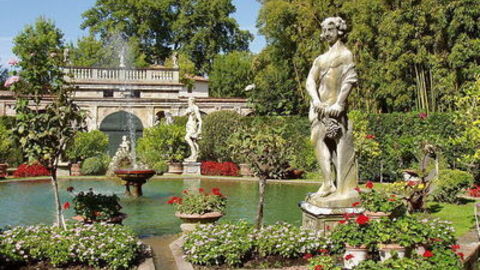Palazzo Pfanner, garden