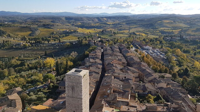 Views over San Gimignano