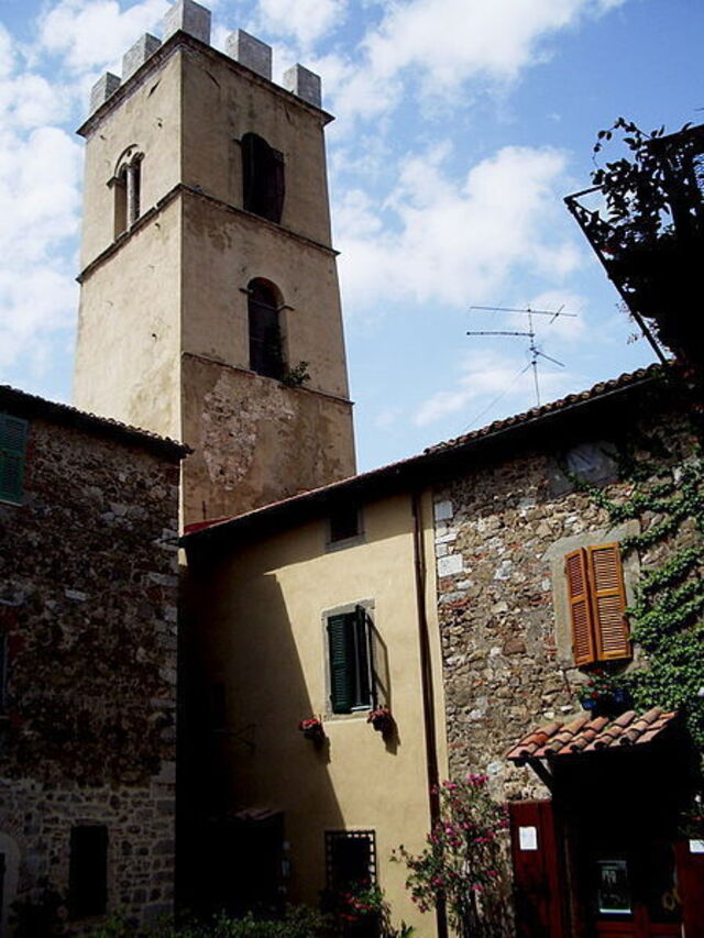 tower in montemerano