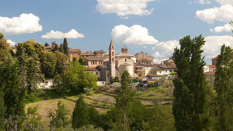 View of Castelnuovo Berardenga