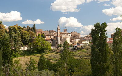 View of Castelnuovo Berardenga