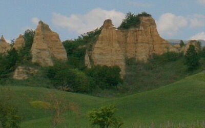 Panorama of Le Balze