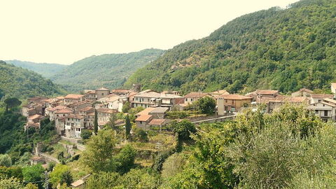 town of casola in lunigiana