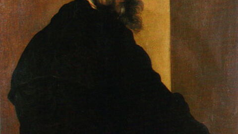painting of Michelangelo by Jacopino de Conte