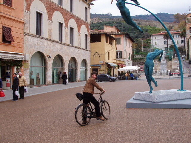 Main square of Pietrasanta