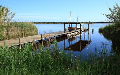 Lake Burano, dock