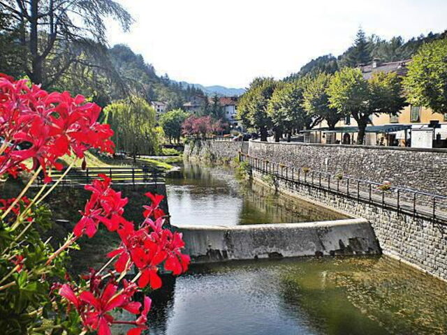river in Palazzuolo sul Senio