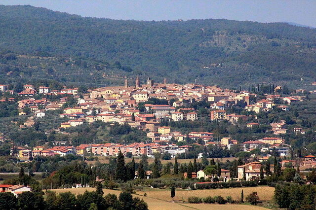 Monte San Savino, panoramic view