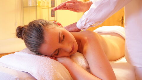 Massage in a Spa