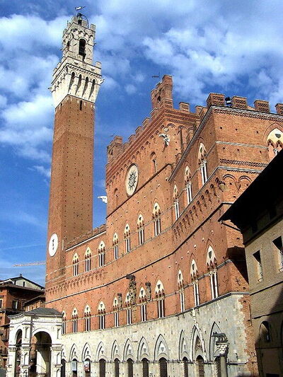 Siena's palazzo pubblico