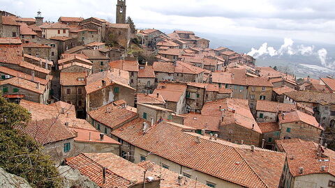 piancastagnaio town