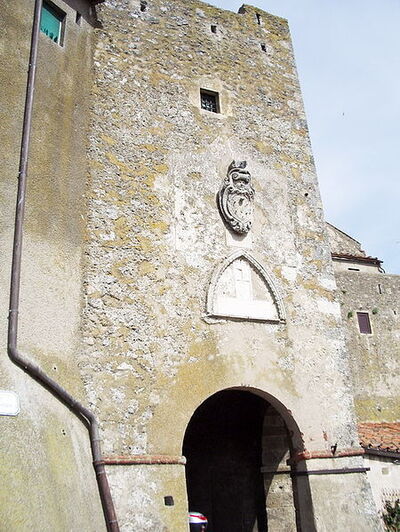 Sienese tower in Capalbio