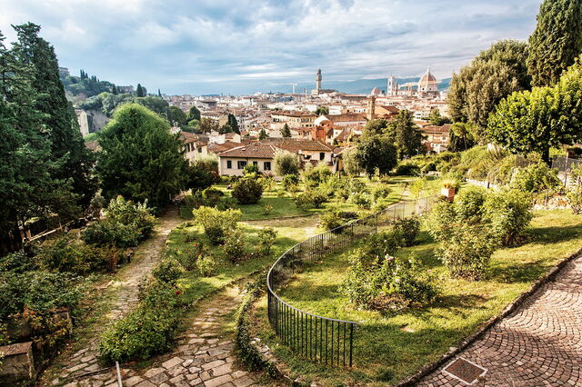 Rose Garden of Florence, view