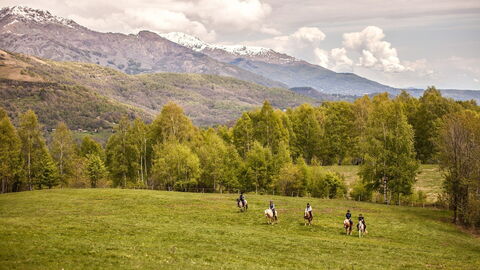 Horse-riding in Chianti