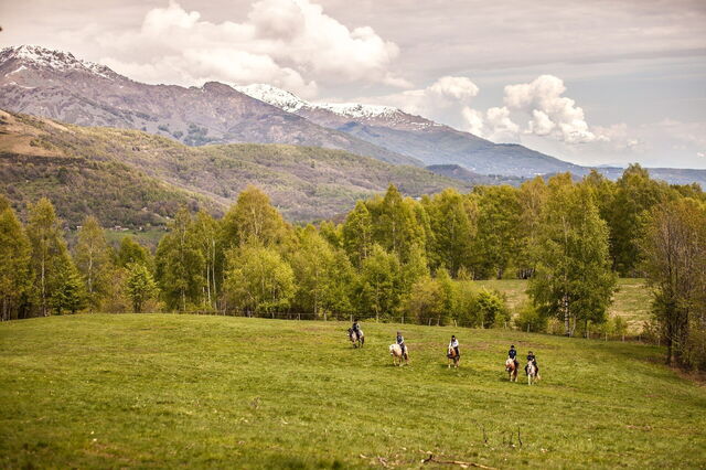 Horse-riding in Chianti