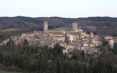 San Casciano dei Bagni View