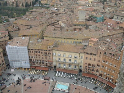 View over Siena