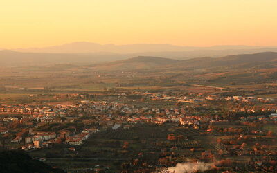 View over Gavorrano