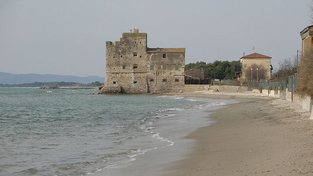 View of Follonica coastline