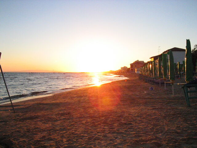 Beach in Follonica