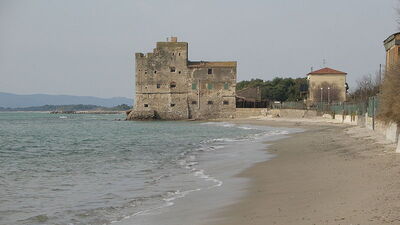 View of Follonica coastline