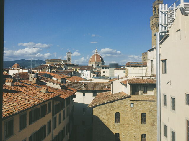 Uffizi, view