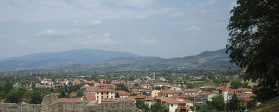 View over Arezzo