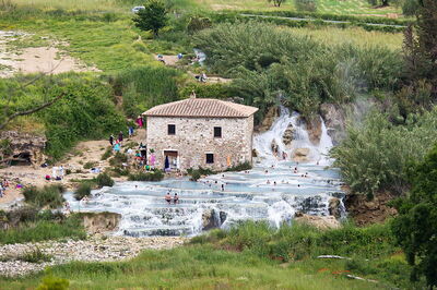 Hot springs of Saturnia