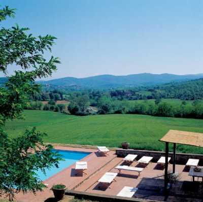 Villa Felciai's Pool and Patio