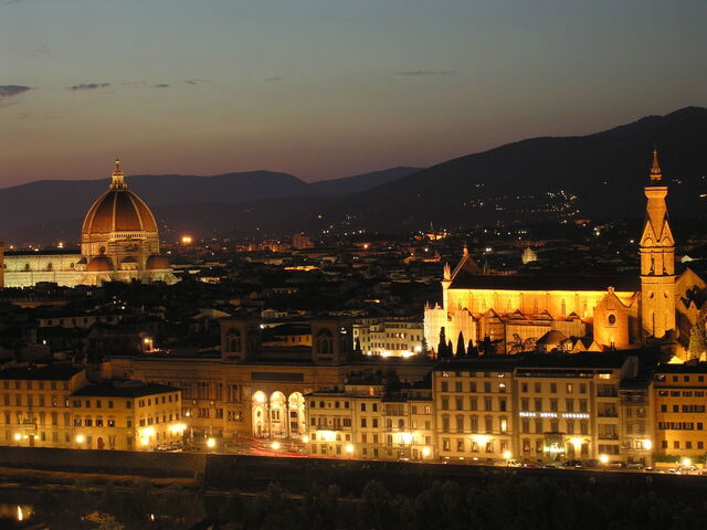 Florence, night view