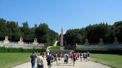 Egyptian Obelisk in Boboli Gardens
