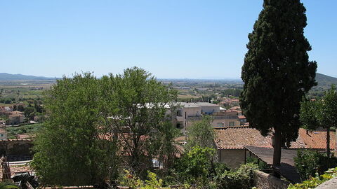 View from top of Suvereto
