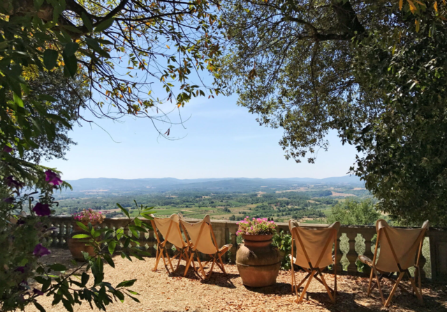 Villa Belvedere, enjoying the view