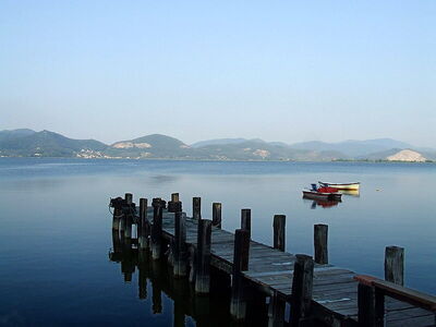 Lake Massaciuccoli view