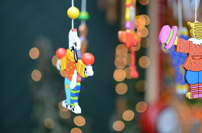 Christmas lights and decorations