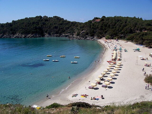 Elba Island beach