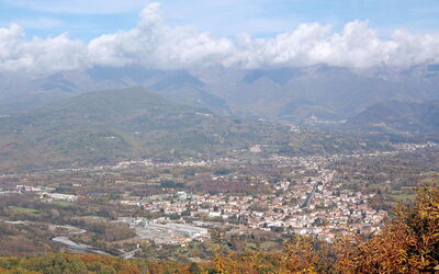 Villafranca in Lunigiana view