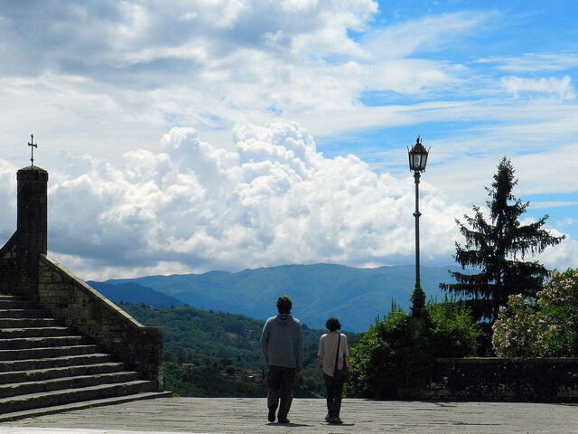 Scenery of Barga