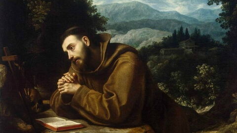 St Francis by Cigoli