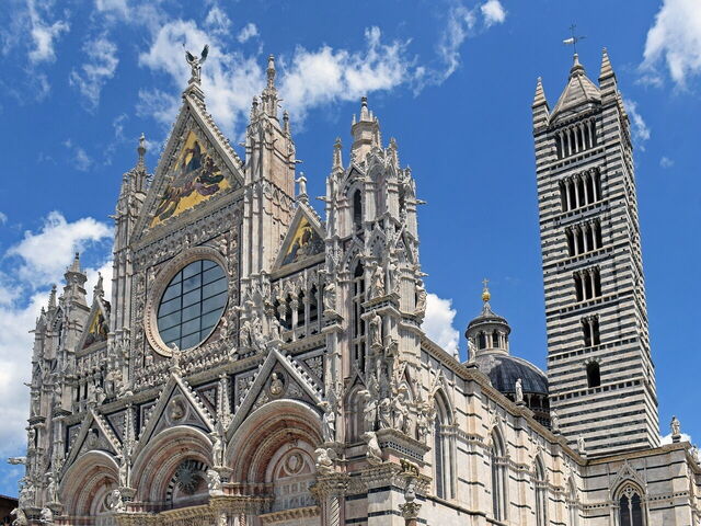 Siena's cathedral, exterior