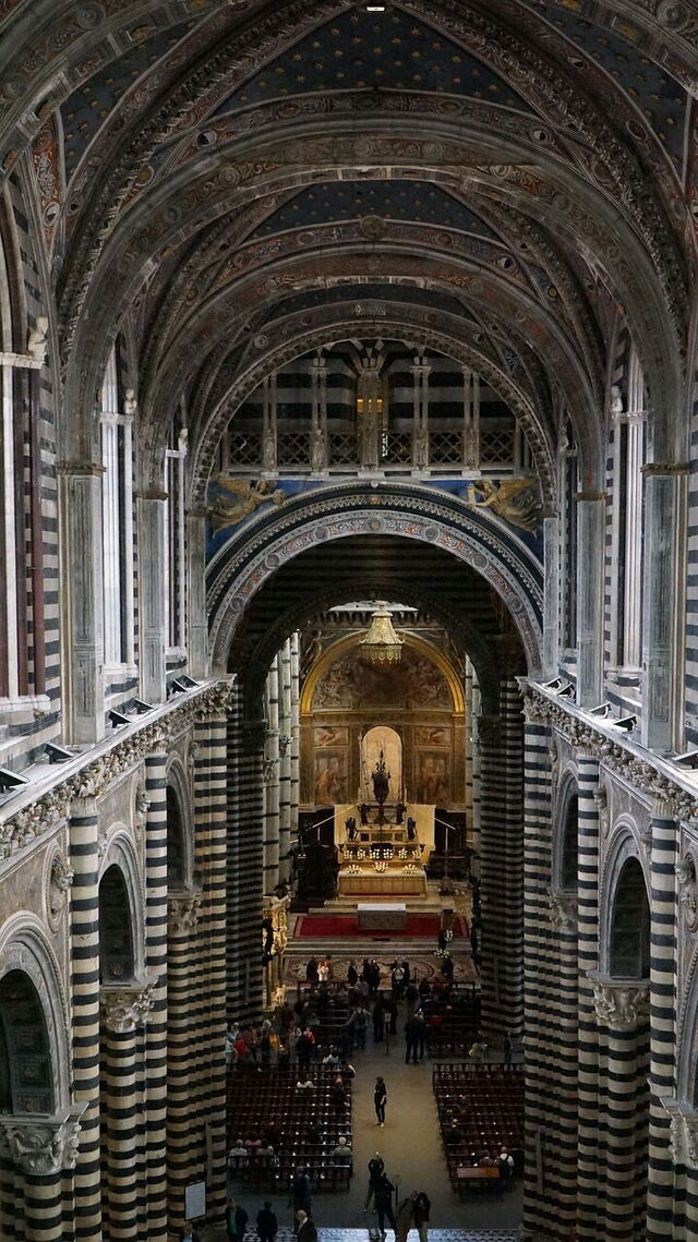 Siena's cathedral, interior