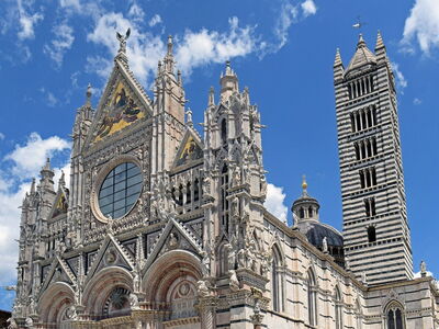 Siena's cathedral, exterior